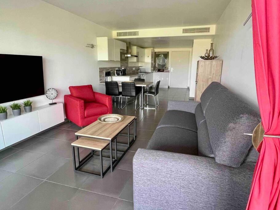 Superbe Appartement, Piscine, Vue Mer Et Montagnes Antibes Zewnętrze zdjęcie